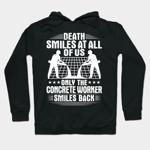 Concrete Worker Concreter Concrete Builder Hoodie by Krautshirts